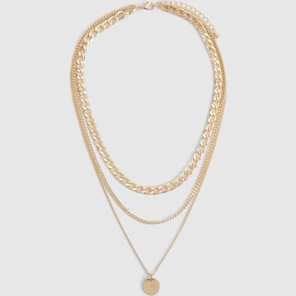 colliers Boohoo blanc