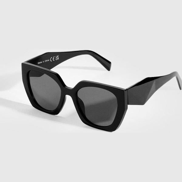 lunettes de soleil Boohoo blanc