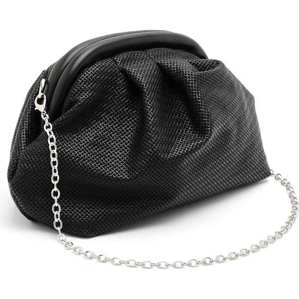 pochette Boohoo noir