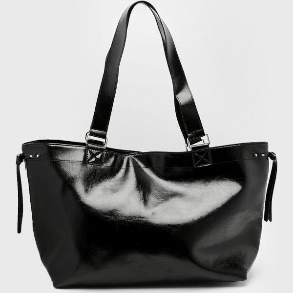 sacs tote Boohoo noir