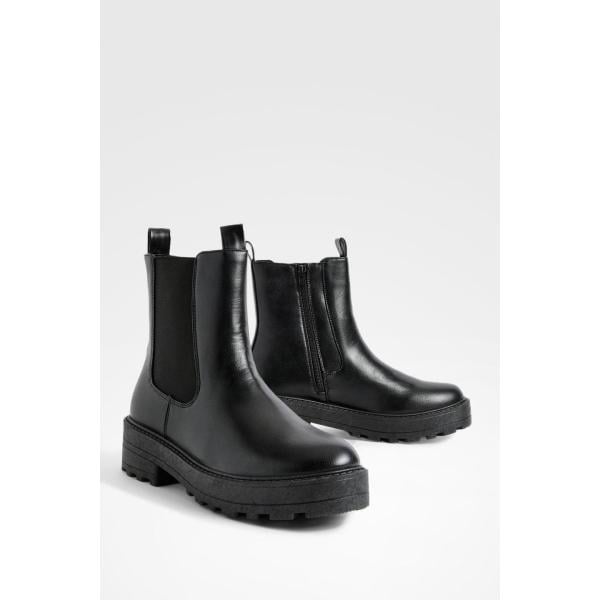 bottes Boohoo noir