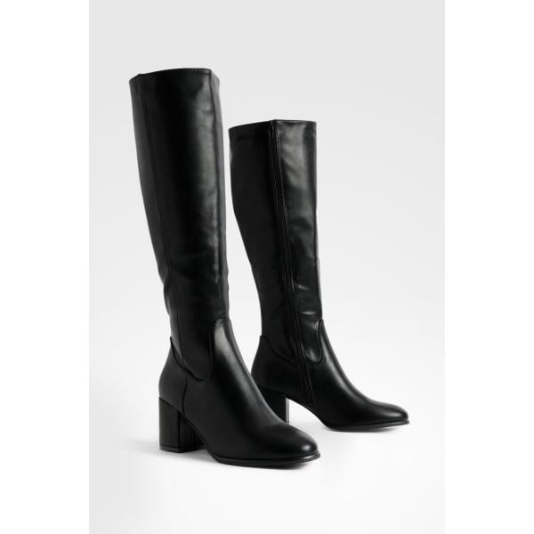 bottes Boohoo noir