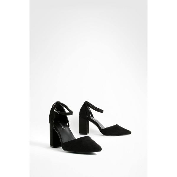 chaussures à talon Boohoo blanc