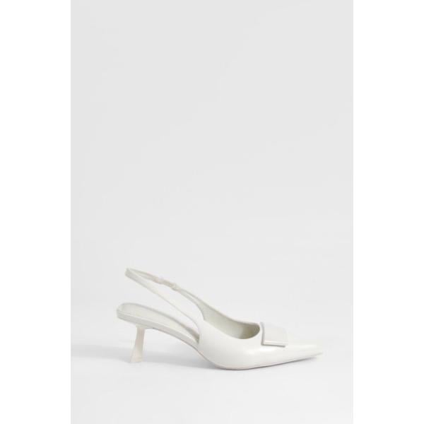 escarpins Boohoo blanc