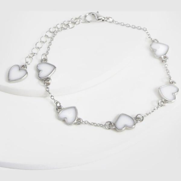 bracelets Boohoo blanc