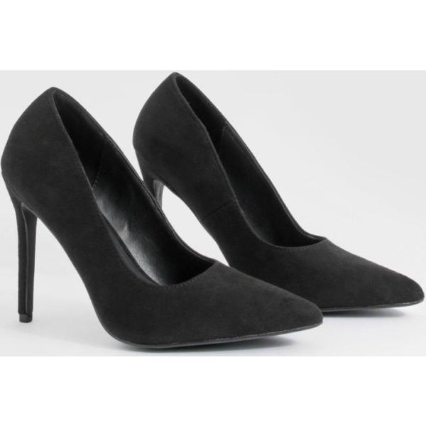 Chaussures à talon femme noir foncé à talon aiguille Boohoo
