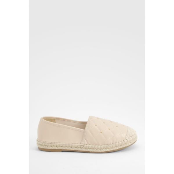 espadrilles Boohoo marron