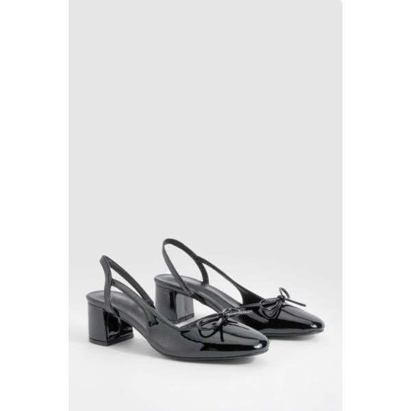 ballerines Boohoo gris