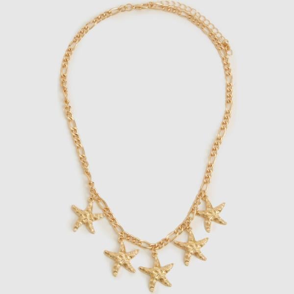 colliers Boohoo jaune