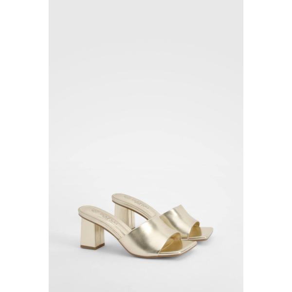 pantoufles Boohoo blanc