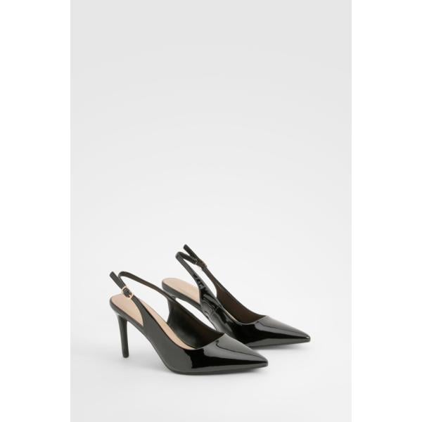 chaussures à talon Boohoo blanc