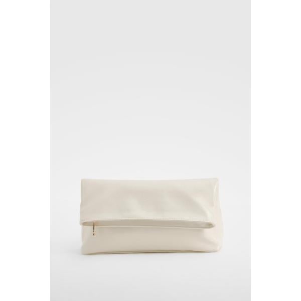 pochette Boohoo blanc