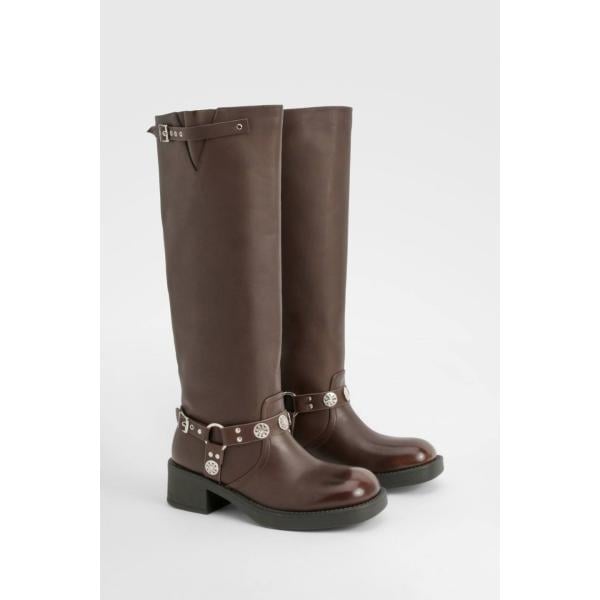 cuissardes Boohoo marron