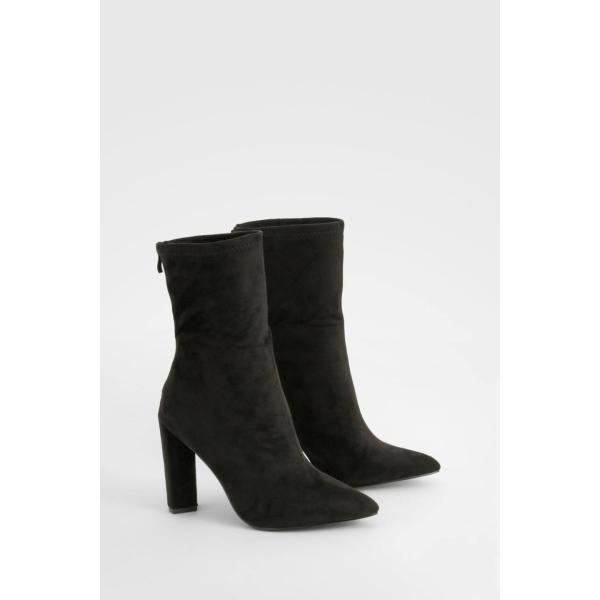 bottines Boohoo noir