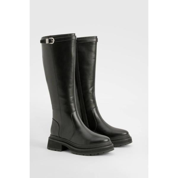 bottes Boohoo noir