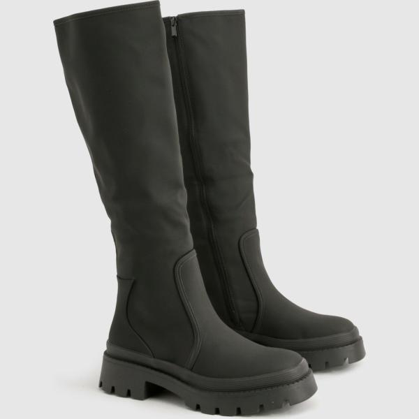 bottes Boohoo noir