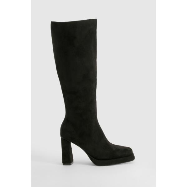 bottes Boohoo noir