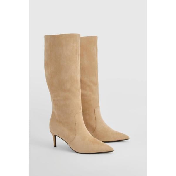 bottes Boohoo marron