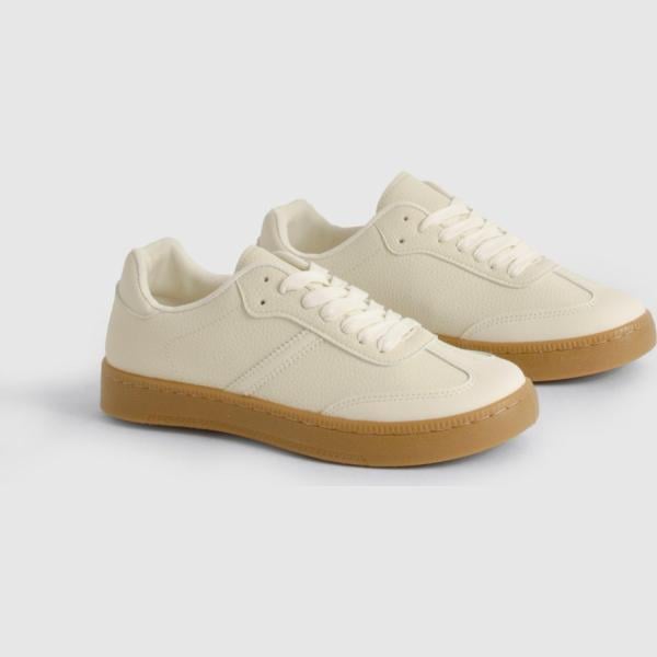 sneakers Boohoo marron