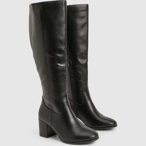 bottes Boohoo noir
