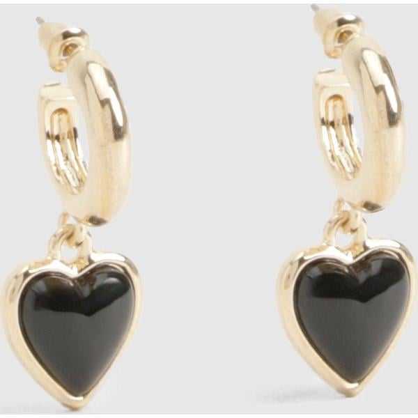 boucles doreilles Boohoo blanc