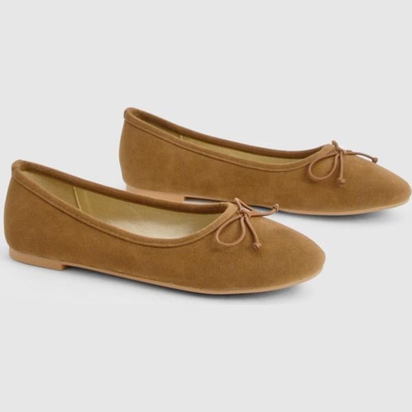 ballerines Boohoo blanc