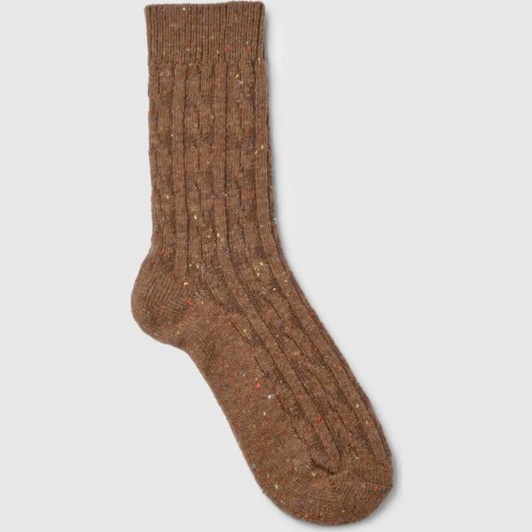 socquettes Boohoo marron