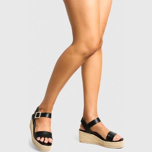 espadrilles Boohoo orange