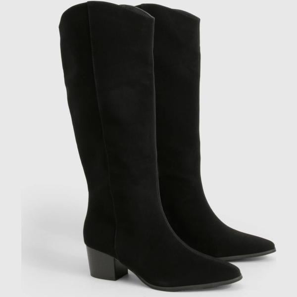 bottines Boohoo noir