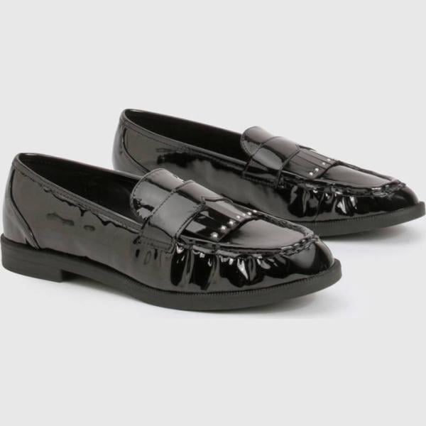 mocassins Boohoo blanc