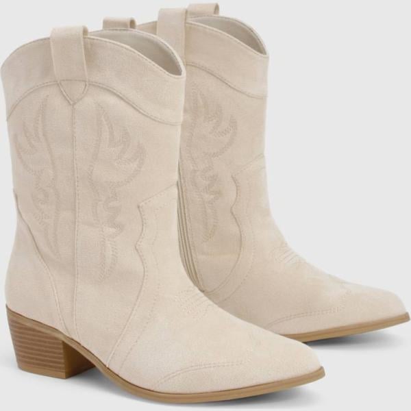bottes Boohoo marron