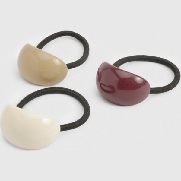 accessoires pour cheveux Boohoo blanc imprimé