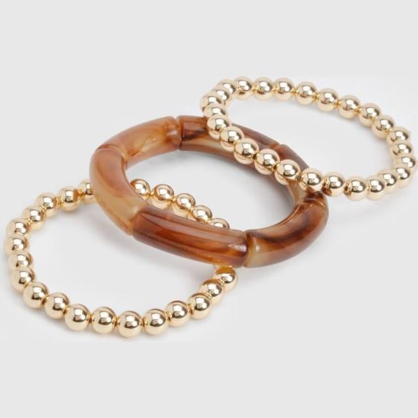 bracelets Boohoo blanc