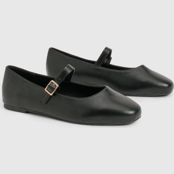 ballerines Boohoo blanc