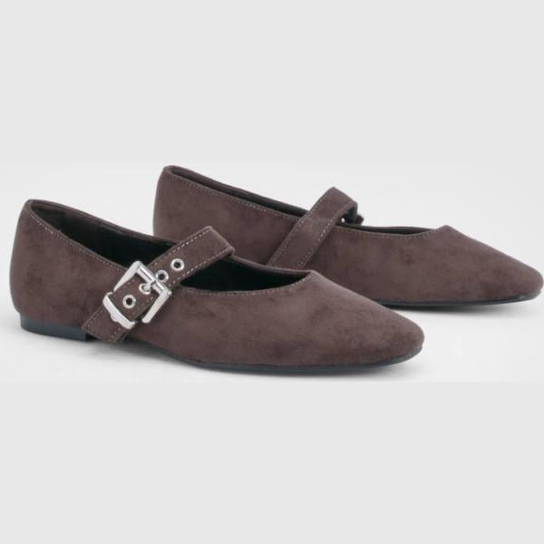 ballerines Boohoo blanc
