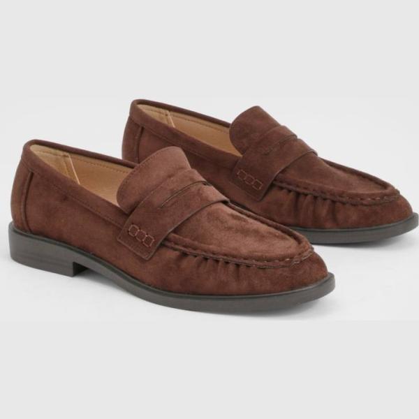 mocassins Boohoo blanc