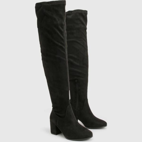 bottes Boohoo blanc