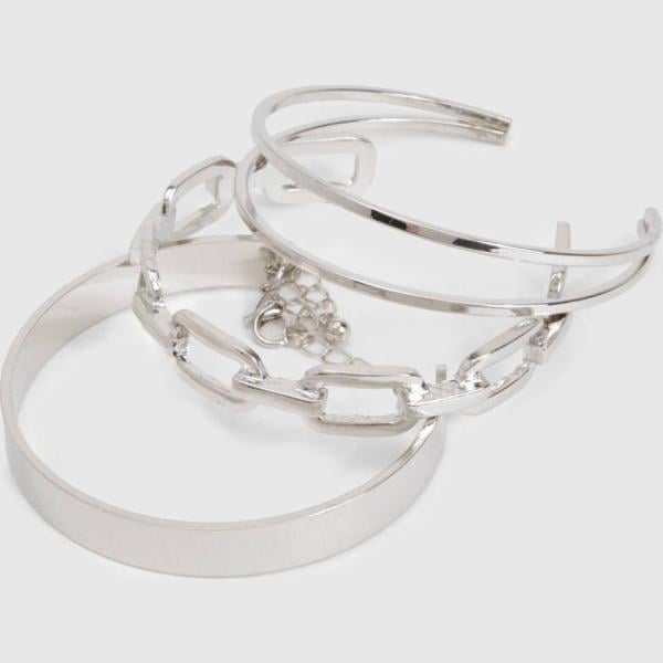 bracelets Boohoo blanc