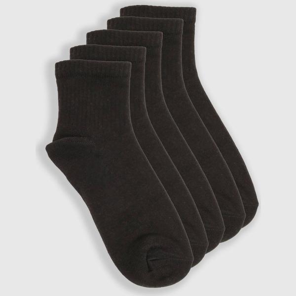 socquettes Boohoo noir