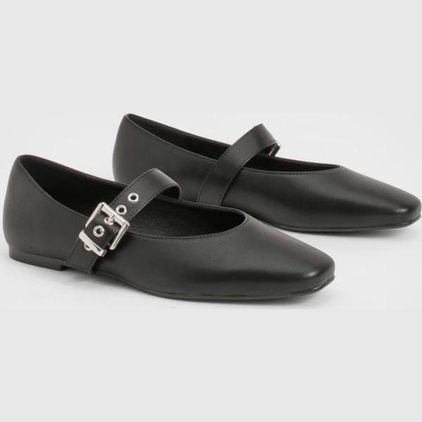 ballerines Boohoo blanc