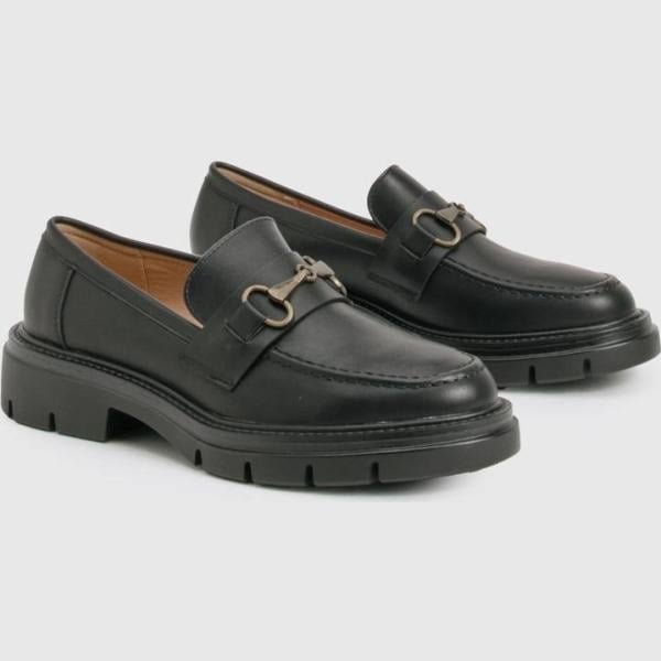 mocassins Boohoo blanc