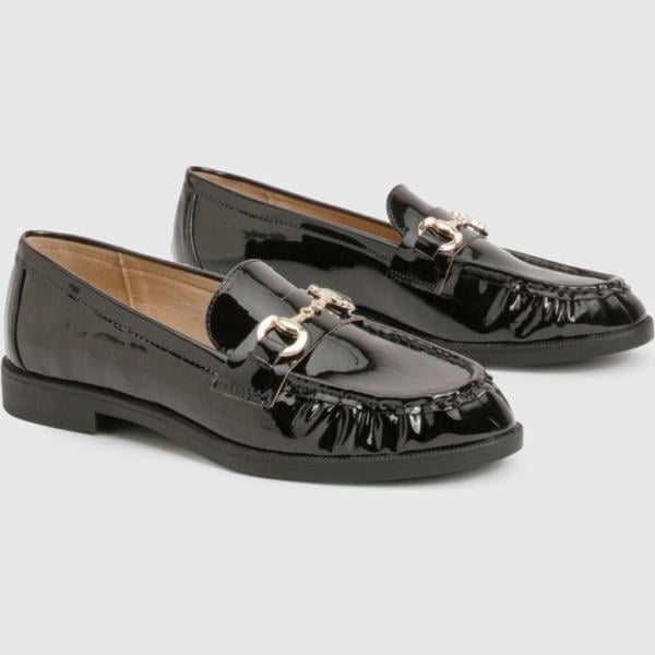 mocassins Boohoo blanc