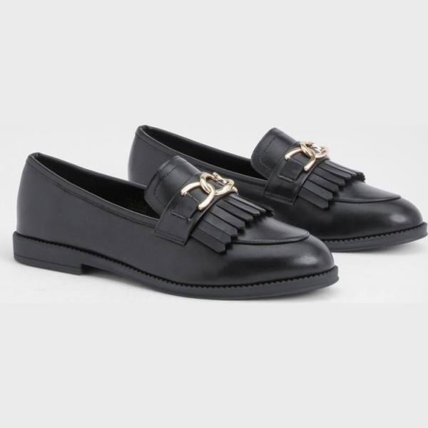 mocassins Boohoo blanc