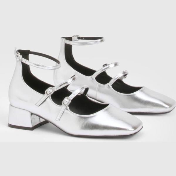 escarpins Boohoo blanc