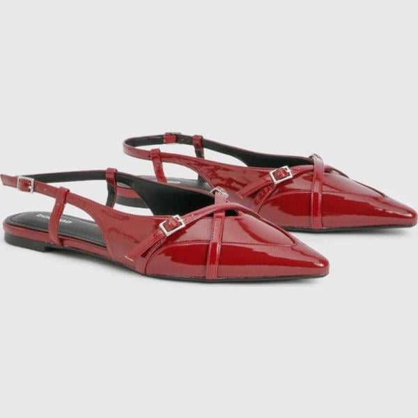 ballerines Boohoo blanc