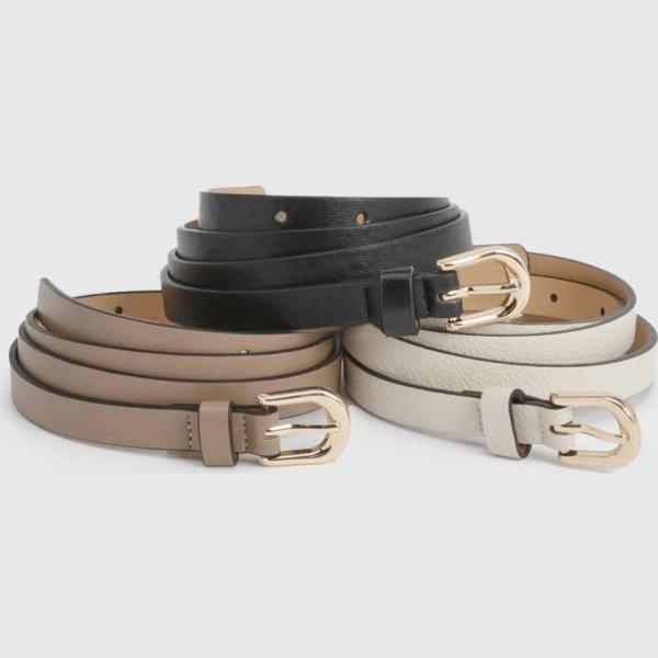 ceintures Boohoo blanc