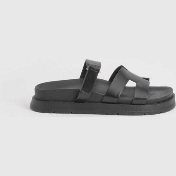 pantoufles Boohoo blanc
