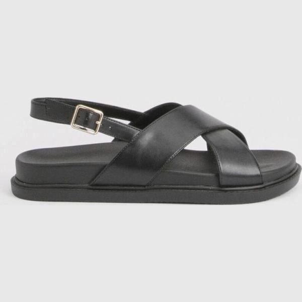 sandales Boohoo blanc