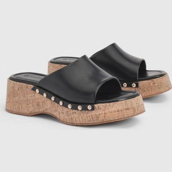 sandales Boohoo blanc