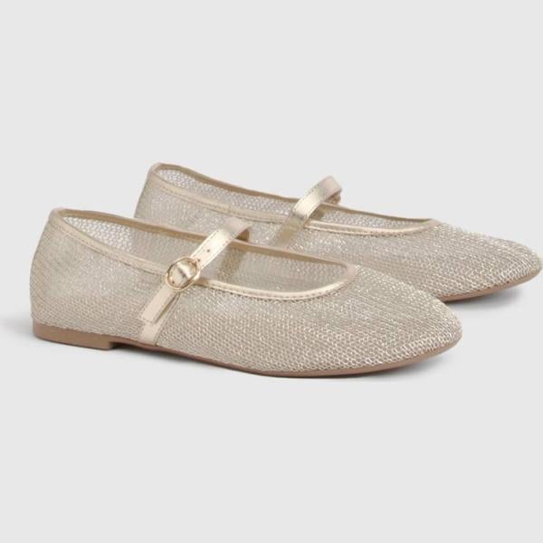 ballerines Boohoo blanc